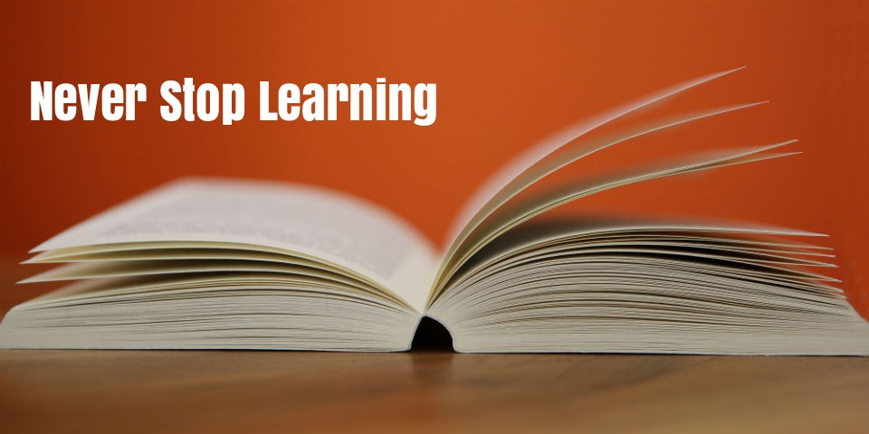 Never Stop Learning - Picture